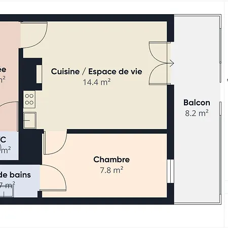Apartman Vue Sur Le Port Olona - 6 Pers